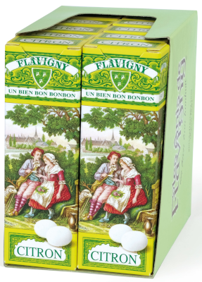 French Feast - Anis de Flavigny Pocket-size box 18g original lemon