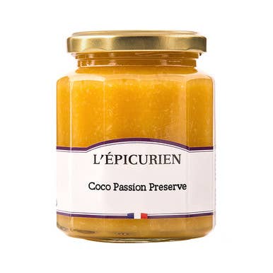 The French Farm - L'Epicurien Coco-Passion Fruit Jam - 11.3oz