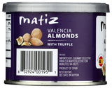Matiz - Matiz Valencian Almonds- Truffle, herbed, or salted (100g): English / Truffle