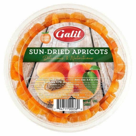 Galil Brands - Sun-Dried Apricots | Sun-Dried | 12 oz | Galil