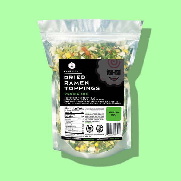 Ramen Bae - Veggie Dried Toppings Mix - 14 oz bag