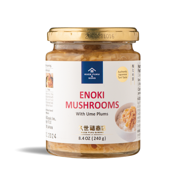 Kuze Fuku & Sons - ENOKI MUSHROOMS WITH UME PLUMS