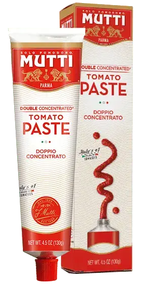 Gourmet Food Solutions, Inc. - Mutti Tomato Paste Concentrate ( Doppio Concentrato ) 4.5oz