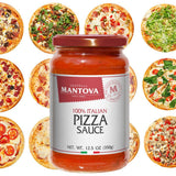 Fine Italian Food - Mantova Pizza Sauce, 12.5 oz.