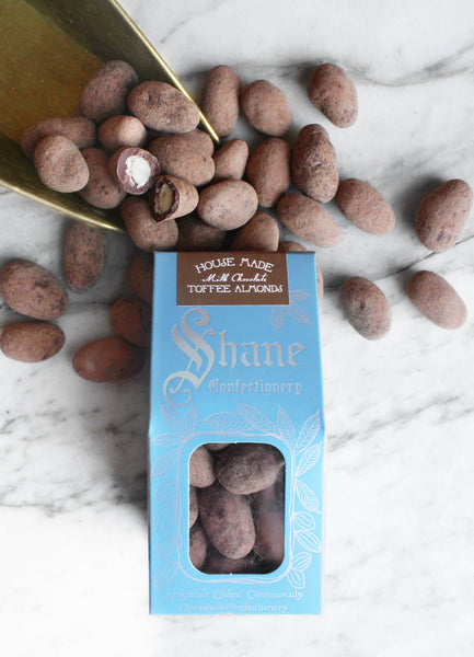 Shane Confectionery - Craft Milk Chocolate Toffee Almonds, 4 oz.