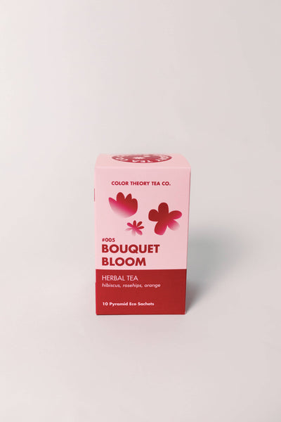 Color Theory Tea Co. - Boxed Sachets: Bouquet Bloom