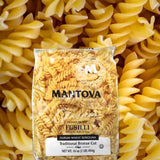 Fine Italian Food - Mantova Bronze Cut Fusilli Pasta, 1 lb.