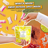 Sugarox Candy Studio LLC - Spicy Candy -  PINEAPPLE GALORE TAMALITOZ 12CT