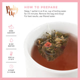 Pinky Up - Strawberry Mint Herbal Tea  15 Sachets