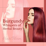 PRIDE INDIA BRANDS - Hair Bloom Natural Burgundy Hair Color 12 sachets (10gm)