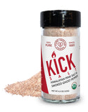 Pure Indian Foods - KICK™ Salt - Himalayan Pink Salt & Smoked Ghost Pepper, Cert