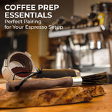Kaffe - Kaffe 8" Coffee Cleaning Brush – Premium Wood & Boar Bristle