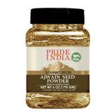 PRIDE INDIA BRANDS - Pride of India – Ajwain Seed Powder – Gourmet Indian Spice: 2.10 oz