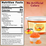 Syruvia - 1 LB Mango Flavored Popping Boba