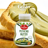 Wholesale Italian Food - Gusto Etna, Pistachio Butter Squeeze Botttle 200 g (7.05 oz), Sicilian Pistachio Cream