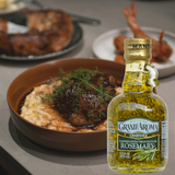Fine Italian Food - Mantova Grand'Aroma Rosemary Extra Virgin Olive Oil, 8.5 oz.