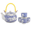Urban Tokyo - Dragonfly Tombo Tea Set 22oz Tea Pot with 4 Cups (1/12)