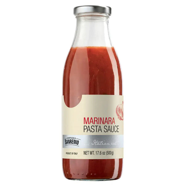Fine Italian Food - Co. Sanremo Marinara Pasta Sauce, 17.6 oz.