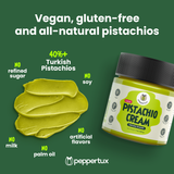 Peppertux - The Turkish Pistachio Cream - PLASTIC JAR