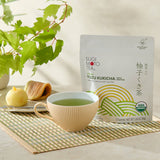 Sugimoto Tea Company - Organic Yuzu Kukicha (Stem Tea) with Matcha Sachet Tea Bags