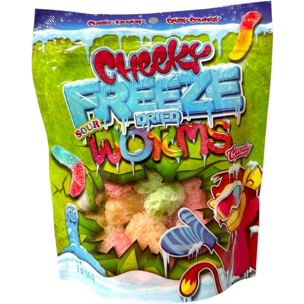Cow Crack Wholesale - Cheeky Monkey Freeze Dried Sour Worms