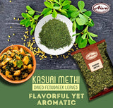 Aiva Products - Kasuri Methi (Dried Fenugreek Leaves): 3.5 OZ (Pack of 20)