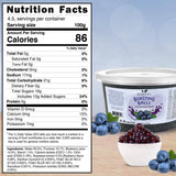 Syruvia - 1 LB Blueberry Flavored Popping Boba