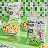 CauliPuffs - CauliPuffs White Cheddar Puffs (45Ct) .75oz Snack Bags