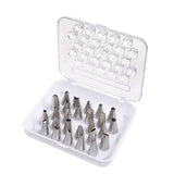 HIC - Harold Import Co. - Mrs. Anderson's Baking Pastry Decorating Set, 26 Tips
