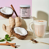 Lake & Oak Tea Co. - Spiced Coconut Chai - Superfood Tea Blend: Retail Jar