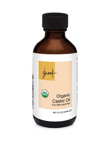 Pure Indian Foods - GHEEK™ Organic Castor Oil - 2 fl. oz (60mL)