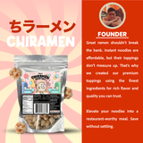 Chiramen - Chiramen Freeze-Dried Shrimp Ball Ramen Topping, for Ramen, Cup Noodles, Soup & Instant Noodle Bowls – Easy Seafood Add-On for Ramen, Fried Rice & Asian Dishes