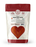 Pure Indian Foods - Ghost Pepper (Smoked Bhut Jolokia), Certified Organic: 1.9 oz Glass Bottle / Ground