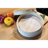 HIC - Harold Import Co. - Helen's Asian Kitchen Bamboo Steamer With Lid, 10in