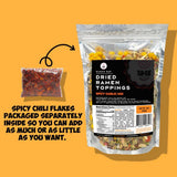 Ramen Bae - Spicy Garlic Dried Toppings Mix - 14 oz bag
