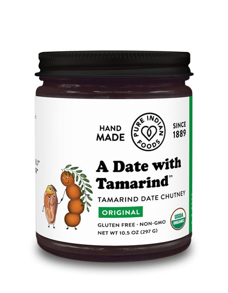 Pure Indian Foods - A Date with Tamarind™ - Tamarind Date Chutney, Certified Org