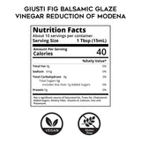Mercato di Bellina - Crema Fig Balsamic Glaze Of Modena - IGP: 5.07 fl oz (150ml)