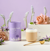 Lake & Oak Tea Co. - Lavender Vanilla Earl Grey -  Superfood Tea Blend: Pyramid Tea Bags - Retail Canister