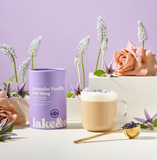 Lake & Oak Tea Co. - Lavender Vanilla Earl Grey -  Superfood Tea Blend: Retail Glass Jar