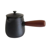 Urban Tokyo - Kyusu Style Side Handle 18.5oz Cast Iron Tea Pot (1/8)
