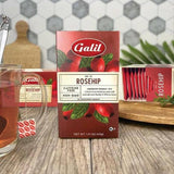 Galil Brands - Rosehip Herbal Tea | 20' Tea Bags | 1.41 oz | Galil