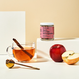 Lake & Oak Tea Co. - Apple Crumble Ashwagandha - Superfood Tea Blend: Retail Glass Jar