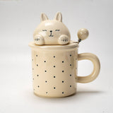 Urban Tokyo - Rabbit 13oz Mug With Lid and Glass Straw (10/30)
