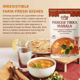 The Cumin Club - The Cumin Club Paneer Tikka Masala Ready to eat Indian Meal