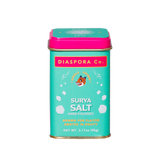 Diaspora Spice Co. - Surya Salt (Fine Powder) - Single-Origin Spice: 90g Everyday Tin