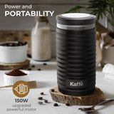 Kaffe - Kaffe Electric Coffee Grinder w/ Cleaning Brush - 3.5oz
