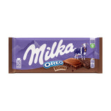 Fine Italian Food - Milka Oreo Brownie Chocolate Bar, 100g