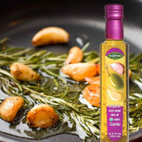 Fine Italian Food - Mantova Organic Garlic Extra Virgin Olive Oil, 8.5 fl. oz.