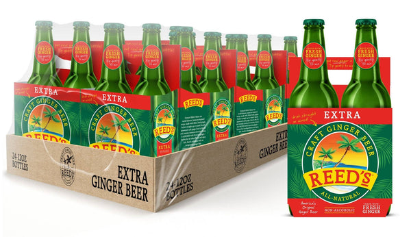 Reed’s, Inc. - REED'S EXTRA GINGER BEER 24 PACK GLASS