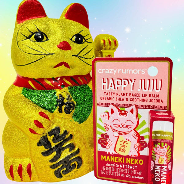 Crazy Rumors - Happy Juju Maneki Neko Lip Balm